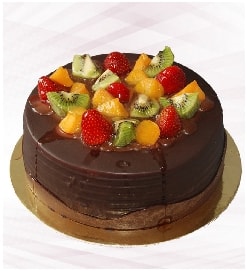 Hediye Karışık Meyveli Hasbahçe Yaş Pasta 2-3 Kişilik